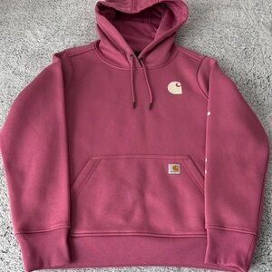 Carhartt Women’s Relaxed Fit Midweight Graphic Hooded Sweatshirt NWT